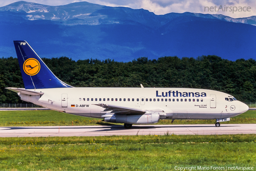 Lufthansa Boeing 737-230(Adv) (D-ABFW) | Photo 401850