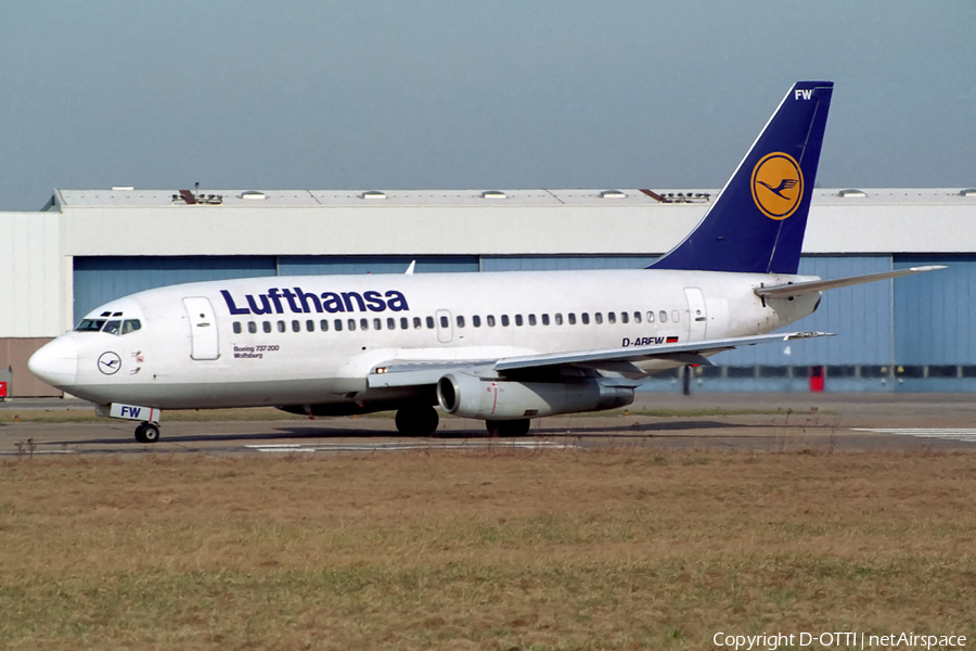 Lufthansa Boeing 737-230(Adv) (D-ABFW) | Photo 146179