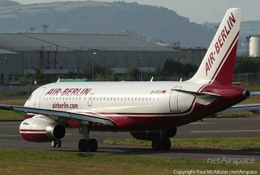 Air Berlin Airbus A319-132 (D-ABGA) | Photo 5084