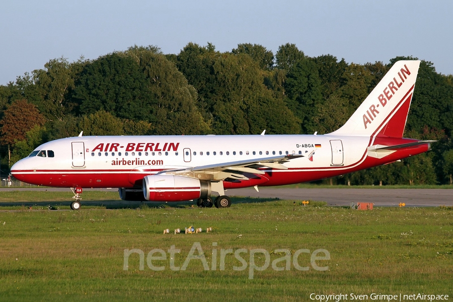 Air Berlin Airbus A319-132 (D-ABGA) | Photo 15238