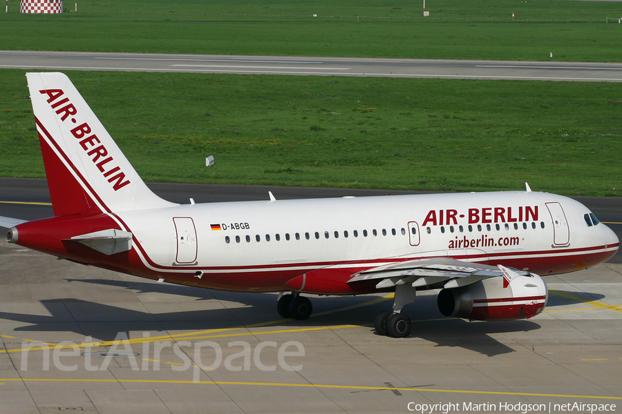 Air Berlin Airbus A319-132 (D-ABGB) | Photo 8872