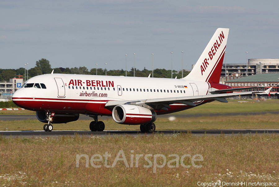 Air Berlin Airbus A319-132 (D-ABGB) | Photo 404557