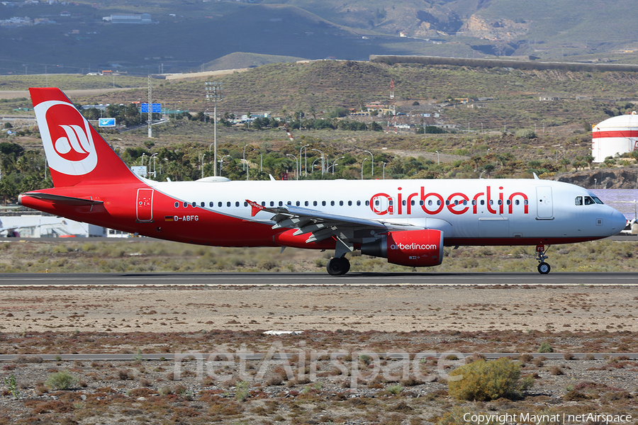 Air Berlin Airbus A319-112 (D-ABGF) | Photo 376867