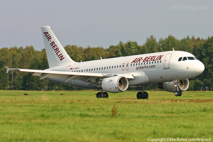 Air Berlin Airbus A319-112 (D-ABGG) | Photo 37409