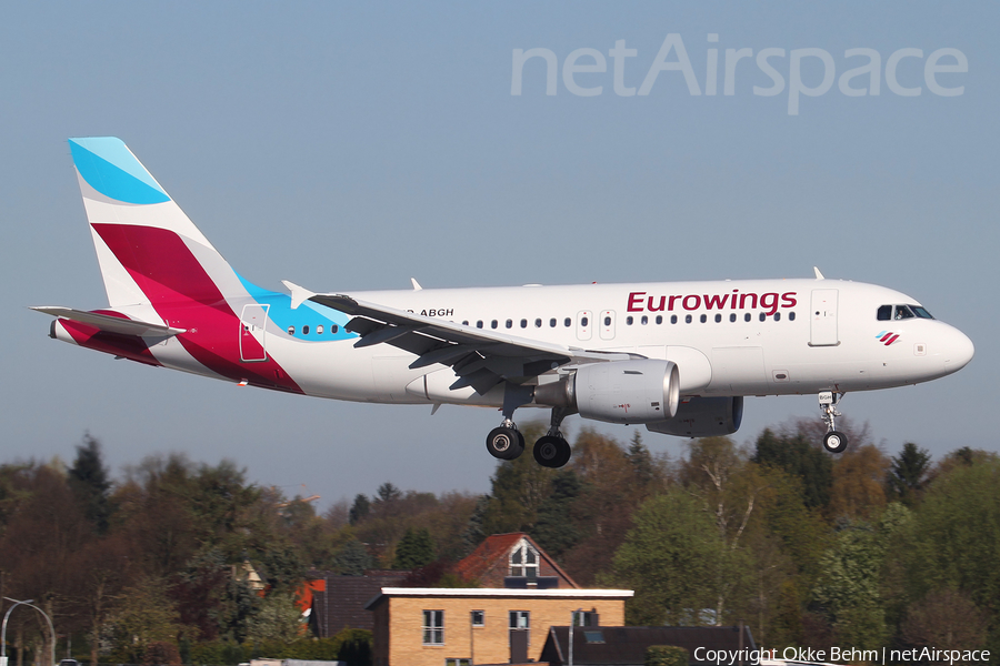 Eurowings Airbus A319-112 (D-ABGH) | Photo 157913