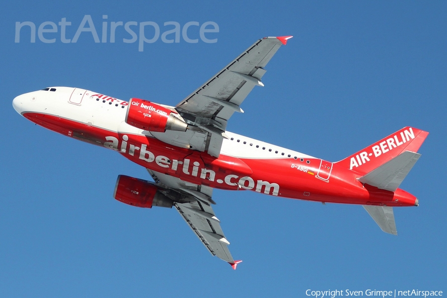 Air Berlin Airbus A319-112 (D-ABGI) | Photo 32742