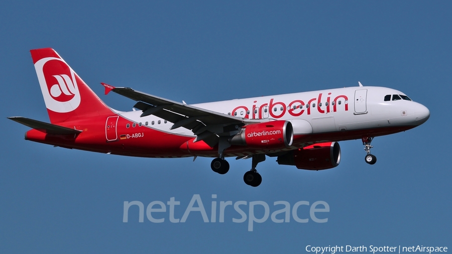 Air Berlin Airbus A319-112 (D-ABGJ) | Photo 216132