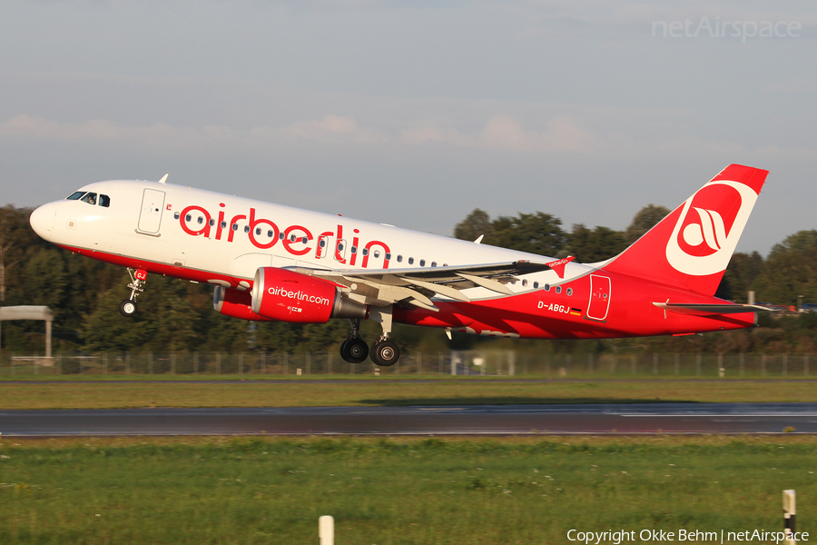 Air Berlin Airbus A319-112 (D-ABGJ) | Photo 38569