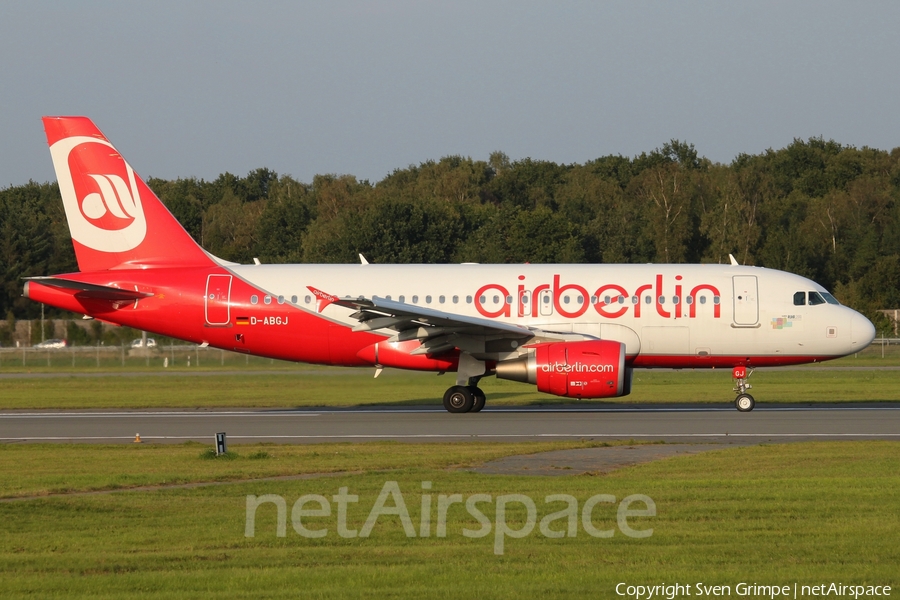 Air Berlin Airbus A319-112 (D-ABGJ) | Photo 455086