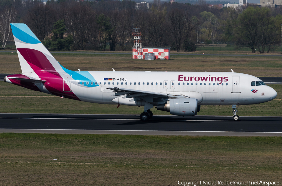Eurowings Airbus A319-112 (D-ABGJ) | Photo 313647