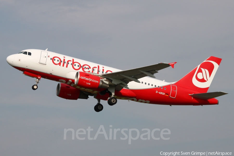 Air Berlin Airbus A319-112 (D-ABGK) | Photo 446964