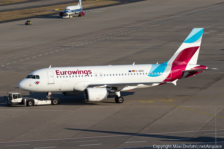 Eurowings Airbus A319-112 (D-ABGK) | Photo 500248