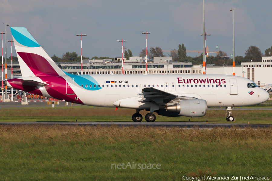 Eurowings Airbus A319-112 (D-ABGK) | Photo 187621