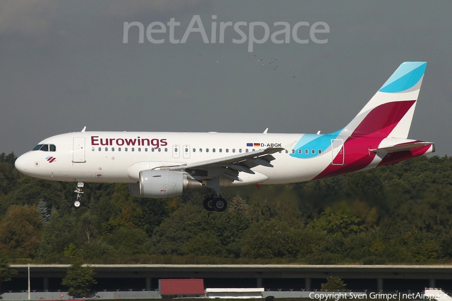 Eurowings Airbus A319-112 (D-ABGK) | Photo 188984