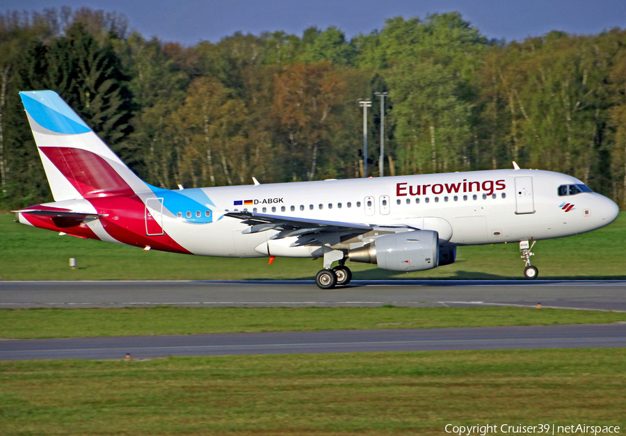 Eurowings Airbus A319-112 (D-ABGK) | Photo 211515