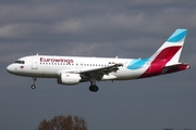 Eurowings Airbus A319-112 (D-ABGK) at  Hamburg - Fuhlsbuettel (Helmut Schmidt), Germany