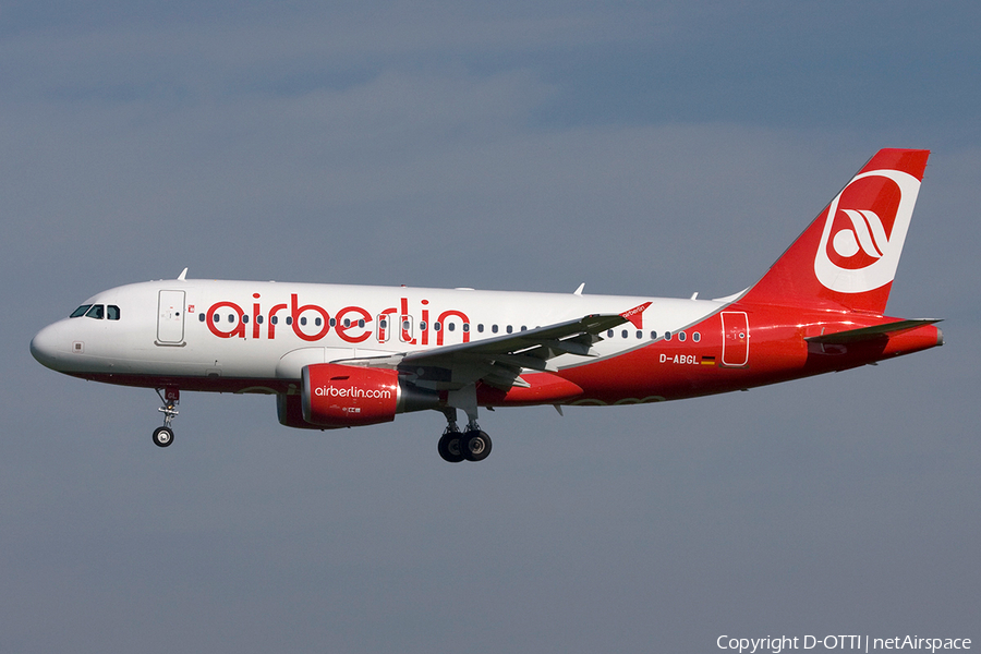 Air Berlin Airbus A319-112 (D-ABGL) | Photo 267919