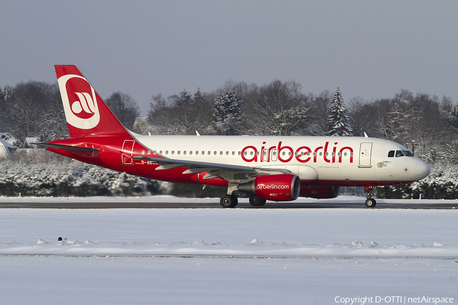 Air Berlin Airbus A319-112 (D-ABGL) | Photo 284894