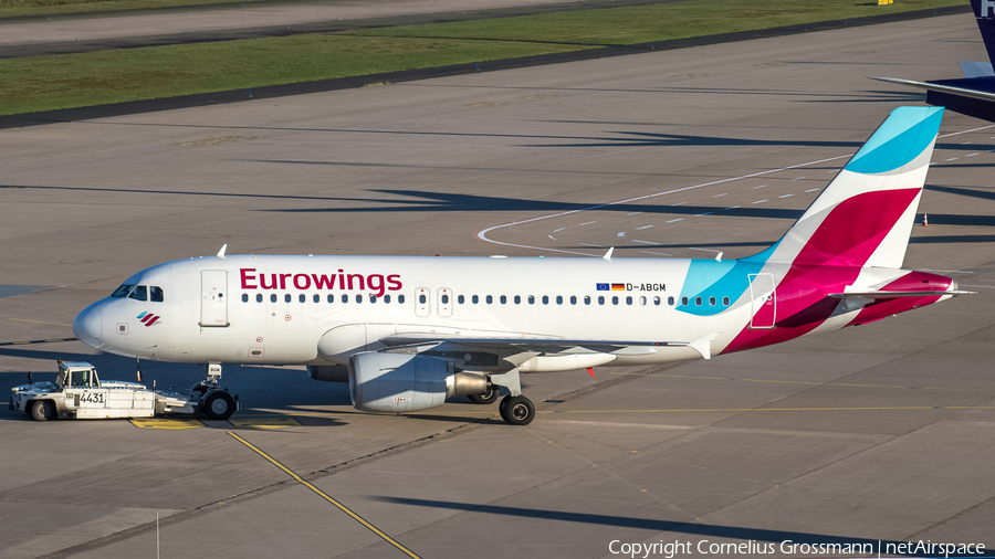 Eurowings Airbus A319-112 (D-ABGM) | Photo 423088