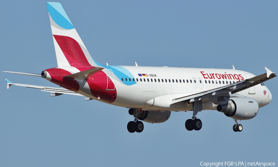 Eurowings Airbus A319-112 (D-ABGM) | Photo 522941