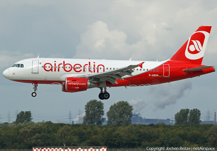 Air Berlin Airbus A319-112 (D-ABGN) | Photo 56320