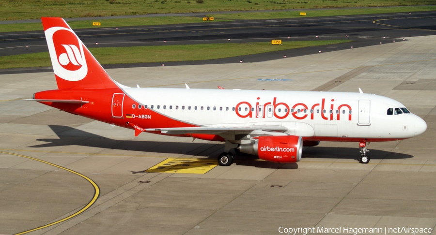 Air Berlin Airbus A319-112 (D-ABGN) | Photo 117739