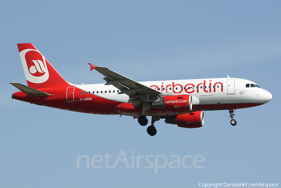 Air Berlin Airbus A319-112 (D-ABGN) | Photo 406224