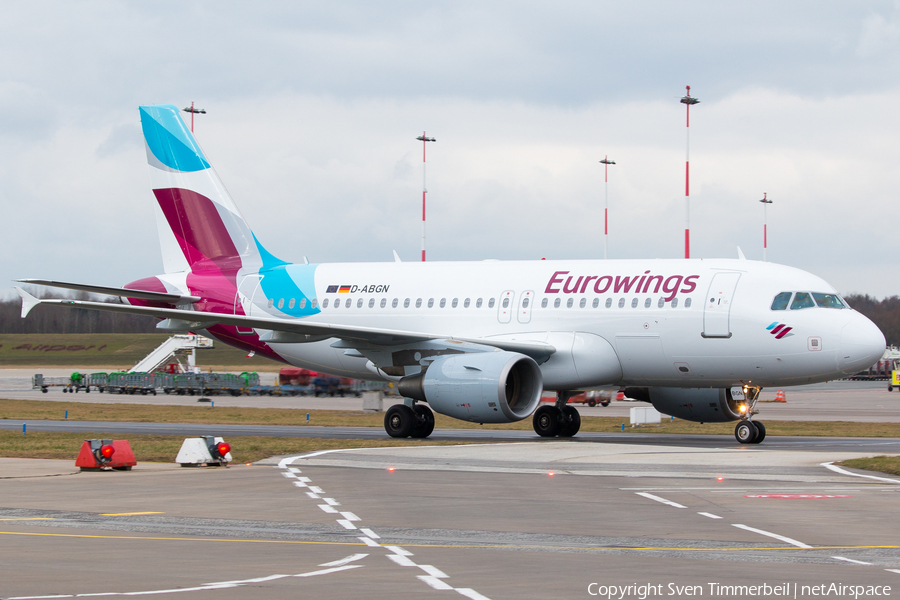 Eurowings Airbus A319-112 (D-ABGN) | Photo 148957