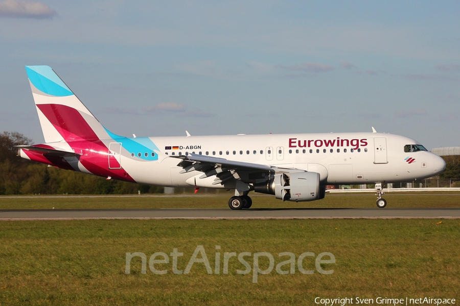 Eurowings Airbus A319-112 (D-ABGN) | Photo 161001