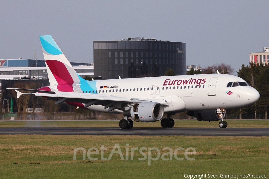 Eurowings Airbus A319-112 (D-ABGN) | Photo 375427
