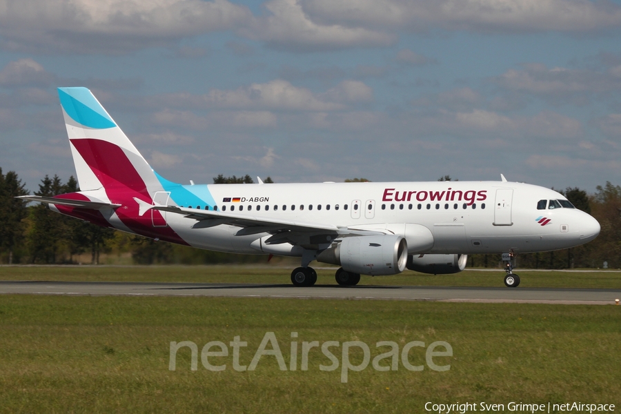 Eurowings Airbus A319-112 (D-ABGN) | Photo 430990