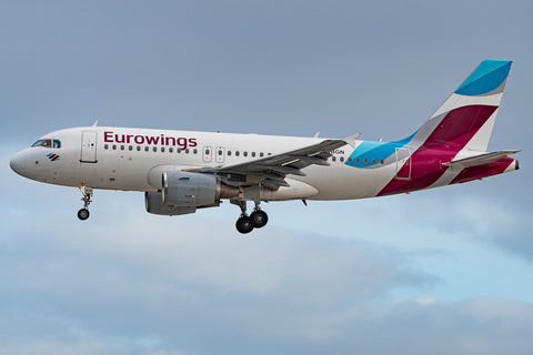 Eurowings Airbus A319-112 (D-ABGN) at  Hamburg - Fuhlsbuettel (Helmut Schmidt), Germany