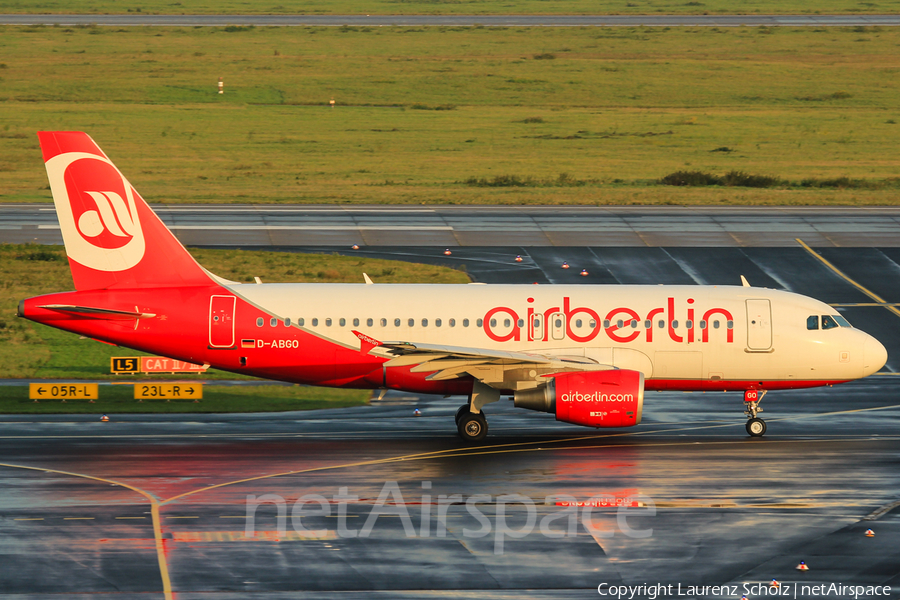 Air Berlin Airbus A319-112 (D-ABGO) | Photo 63587