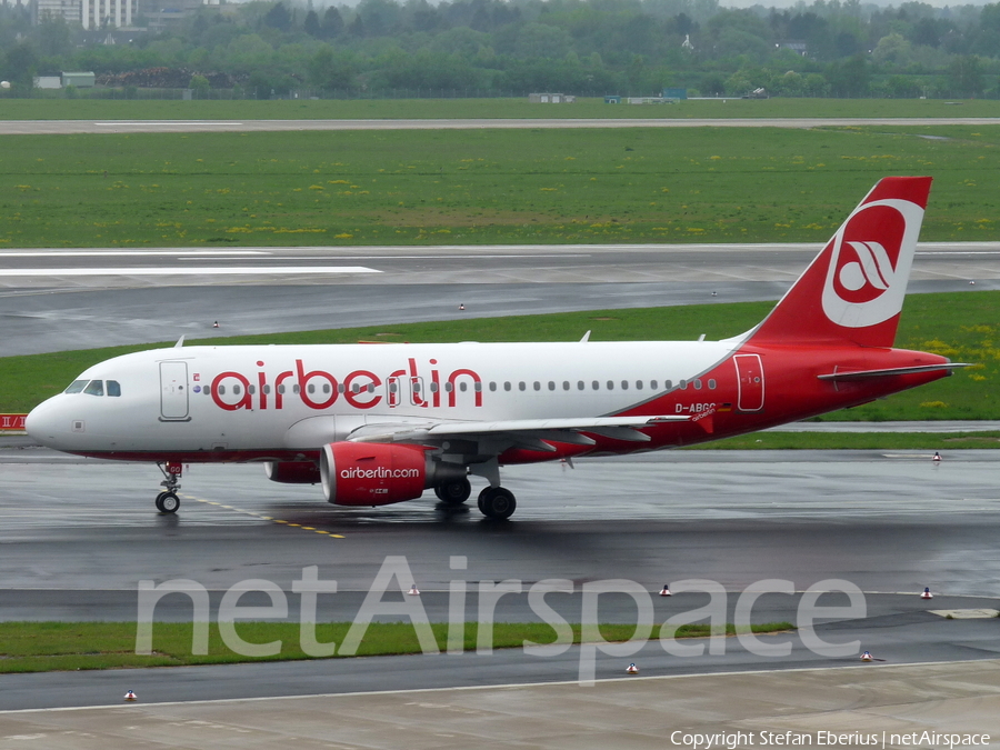 Air Berlin Airbus A319-112 (D-ABGO) | Photo 492572