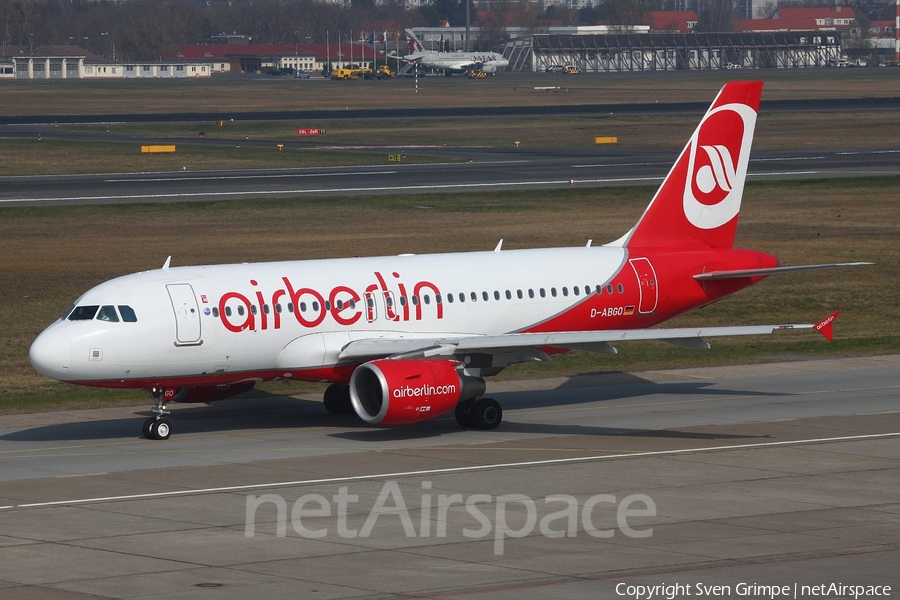 Air Berlin Airbus A319-112 (D-ABGO) | Photo 44171