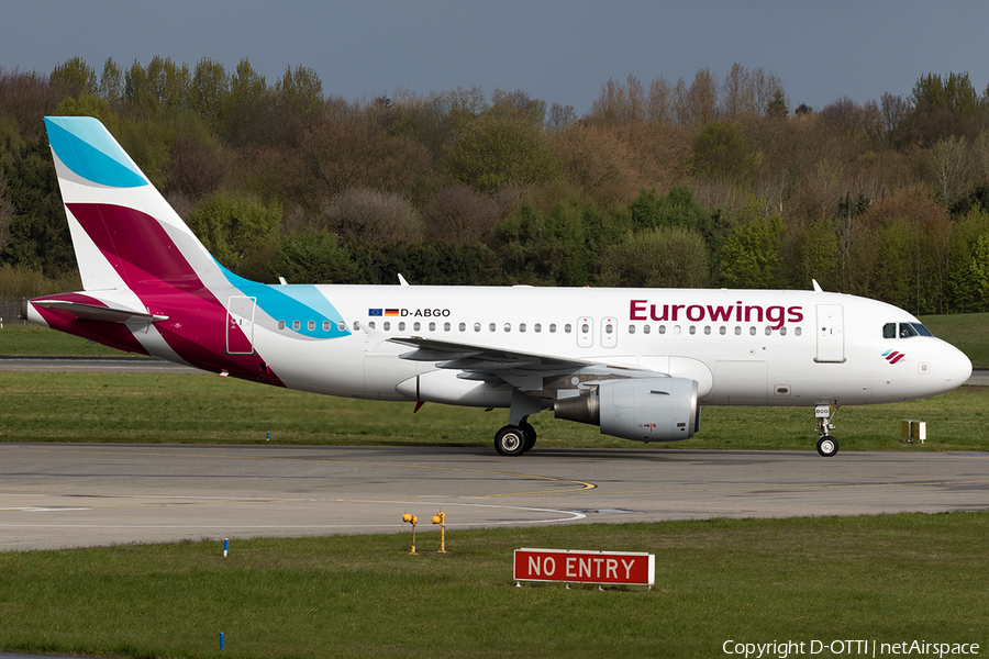 Eurowings Airbus A319-112 (D-ABGO) | Photo 157173