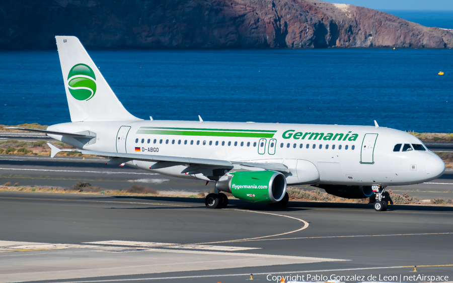 Germania Airbus A319-112 (D-ABGO) | Photo 343848