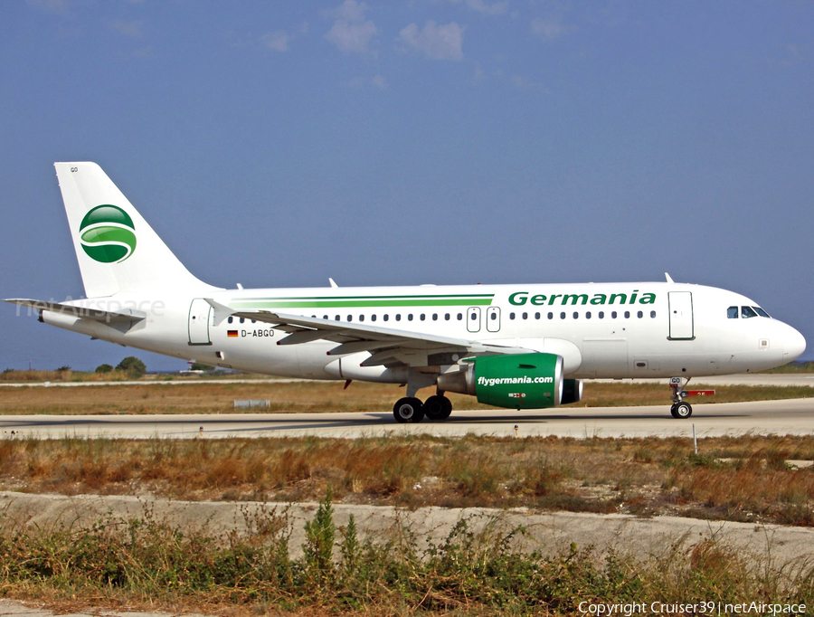 Germania Airbus A319-112 (D-ABGO) | Photo 293501