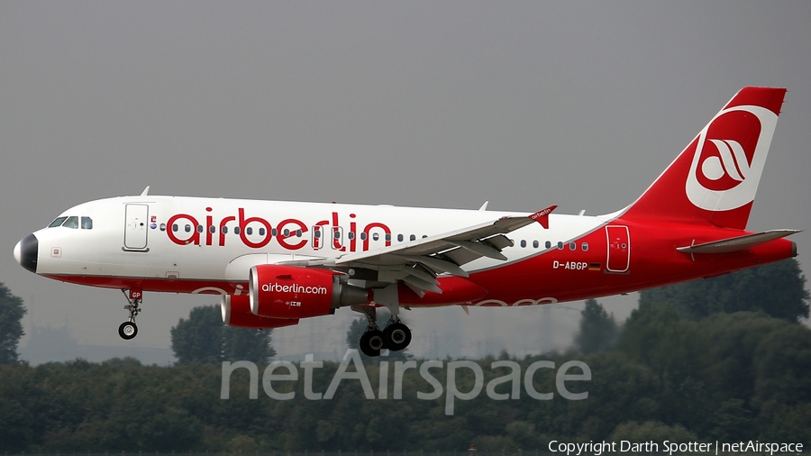 Air Berlin Airbus A319-112 (D-ABGP) | Photo 206803