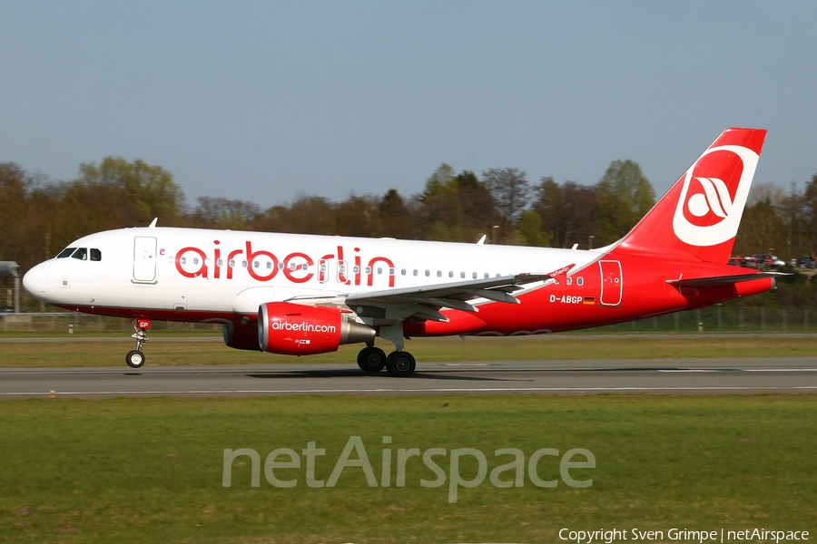 Air Berlin Airbus A319-112 (D-ABGP) | Photo 33428