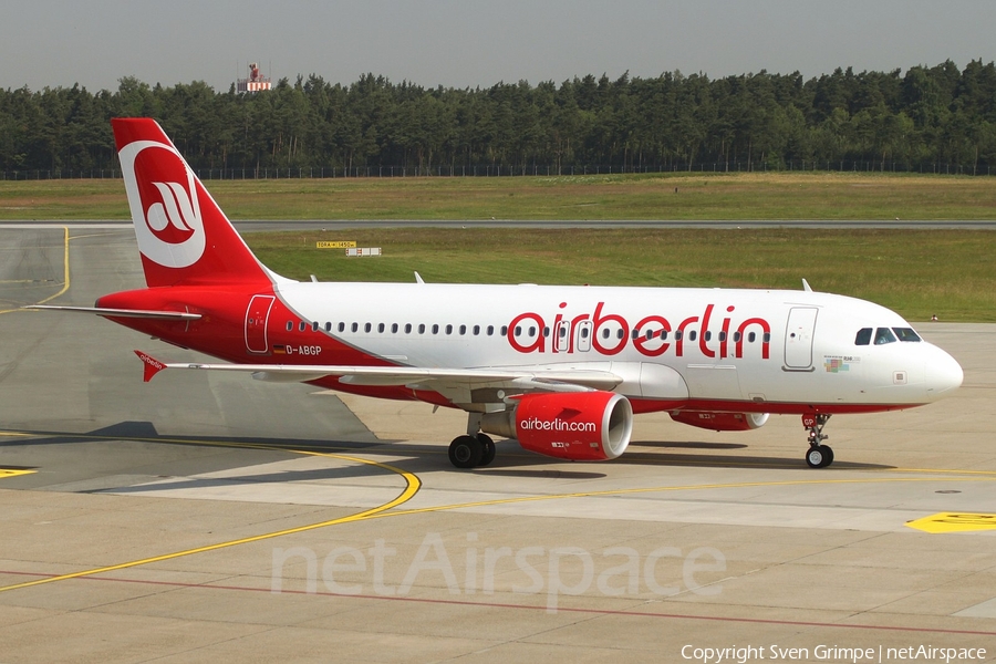 Air Berlin Airbus A319-112 (D-ABGP) | Photo 100476