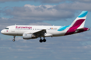 Eurowings Airbus A319-112 (D-ABGP) at  Hamburg - Fuhlsbuettel (Helmut Schmidt), Germany