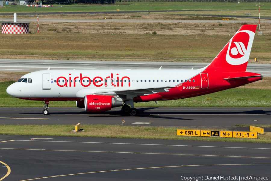 Air Berlin Airbus A319-112 (D-ABGQ) | Photo 489445