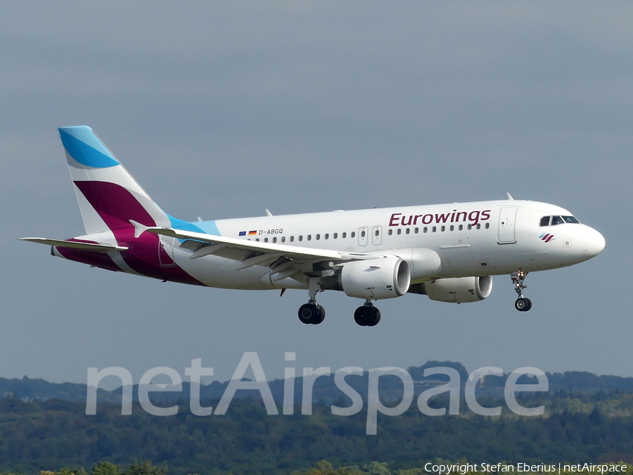 Eurowings Airbus A319-112 (D-ABGQ) | Photo 529923