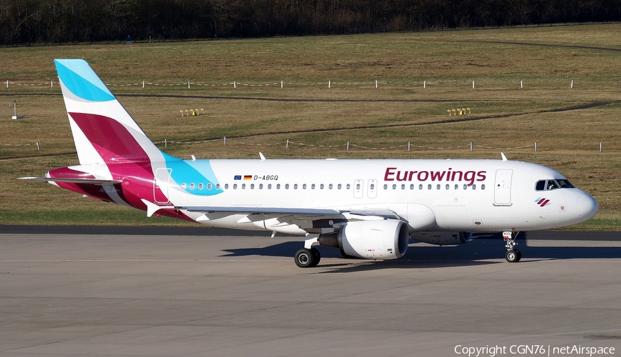 Eurowings Airbus A319-112 (D-ABGQ) | Photo 674194