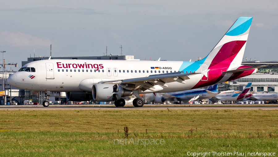 Eurowings Airbus A319-112 (D-ABGQ) | Photo 441252