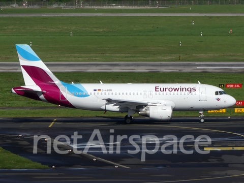 Eurowings Airbus A319-112 (D-ABGQ) at  Dusseldorf - International, Germany