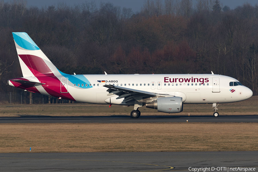 Eurowings Airbus A319-112 (D-ABGQ) | Photo 145450