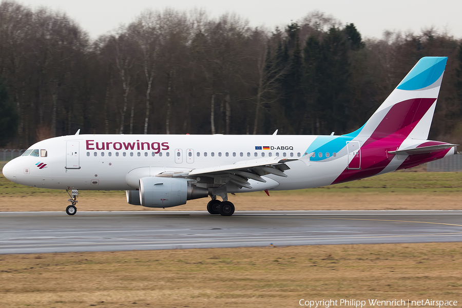 Eurowings Airbus A319-112 (D-ABGQ) | Photo 148805