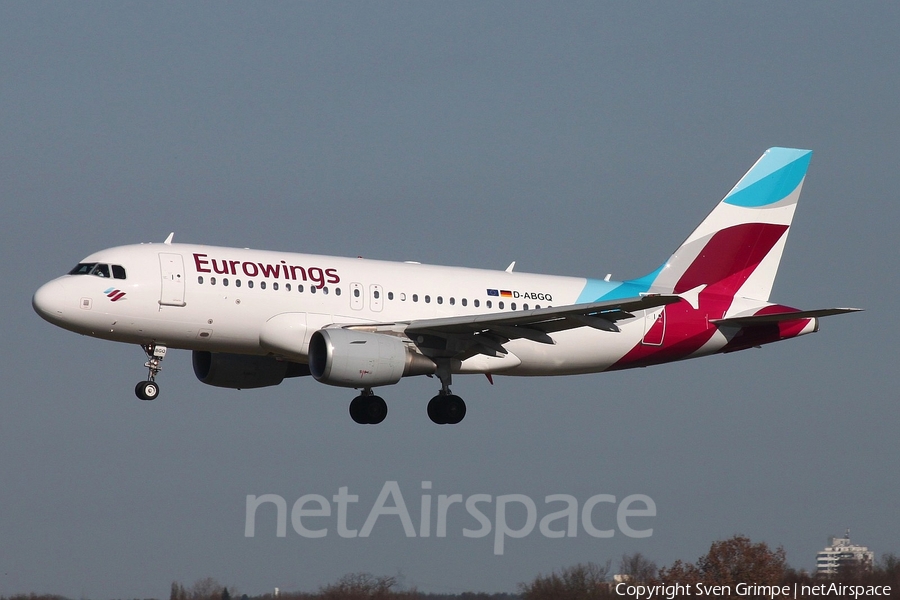 Eurowings Airbus A319-112 (D-ABGQ) | Photo 151484